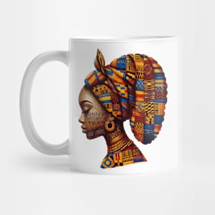 Traditional Kente African Black Culture Pride Mug